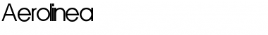 Download Aerolinea Aerolinea Font Title Preview