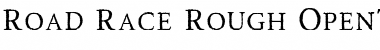 Download Road Race Free Rough Font