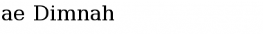 Download ae_Dimnah Regular Font Title Preview