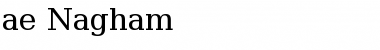 Download ae_Nagham Regular Font Title Preview