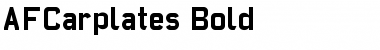 Download AFCarplates Bold Font Title Preview