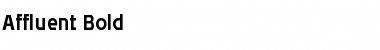 Download Affluent Bold Font Title Preview