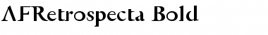 Download AFRetrospecta Bold Font Title Preview