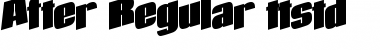 Download After Regular Font Title Preview