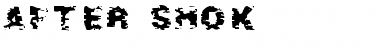 Download After Shok Regular Font Title Preview