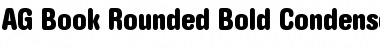 Download AG Book Rounded Regular Font Title Preview