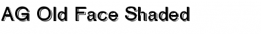 Download AG Old Face Regular Font Title Preview