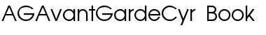 Download AGAvantGardeCyr Book Font Title Preview