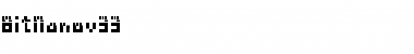 Download BitNanov33 Regular Font Title Preview