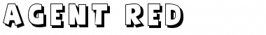 Download Agent Red Regular Font Title Preview