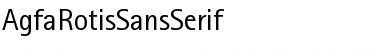 Download Agfa Rotis Sans Serif Regular Font Title Preview