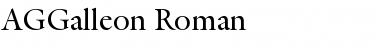 Download AGGalleon Roman Font Title Preview