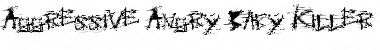 Download Aggressive Angry Baby Killer Regular Font Title Preview