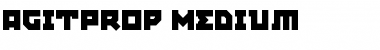 Download AgitProp Medium Font Title Preview