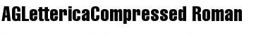 Download AGLettericaCompressed Roman Font Title Preview