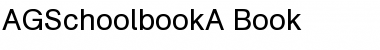 Download AGSchoolbookA-Book Book Font Title Preview