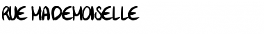 Download Rue Mademoiselle Regular Font Title Preview