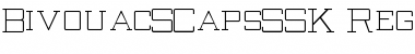 Download BivouacSCapsSSK Regular Font Title Preview