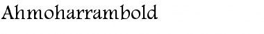 Download Ah-moharram-bold Regular Font Title Preview