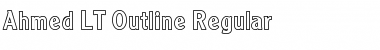 Download Ahmed LT Outline Regular Regular Font Title Preview