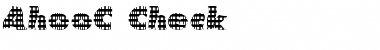 Download AhooC Check Font Title Preview