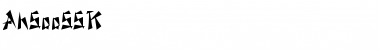 Download AhSooSSK Regular Font Title Preview