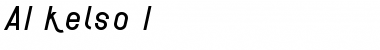 Download AI kelso I Font Title Preview