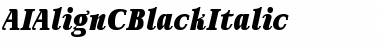 Download AIAlign Italic Font Title Preview