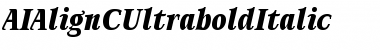 Download AIAlign Italic Font Title Preview