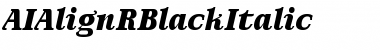 Download AIAlign Italic Font Title Preview