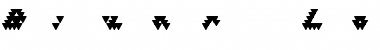 Download Bizar Loved Triangles Regular Font Title Preview