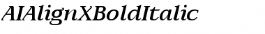 Download AIAlign Italic Font Title Preview