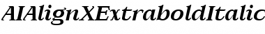 Download AIAlign Italic Font Title Preview