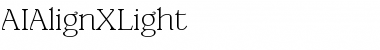 Download AIAlign Regular Font Title Preview