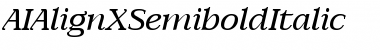Download AIAlign Italic Font Title Preview