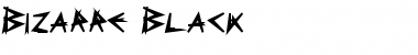 Download Bizarre Black Font Title Preview