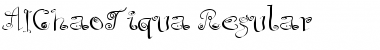 Download AIChaoTiqua Regular Font Title Preview