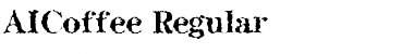 Download AICoffee Regular Font Title Preview