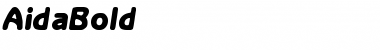 Download AidaBold Regular Font Title Preview