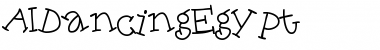 Download AIDancingEgypt Medium Font Title Preview