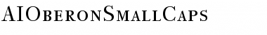 Download AIOberon Regular Font Title Preview