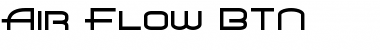 Download Air Flow BTN Regular Font Title Preview