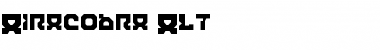 Download Airacobra Alt Alt Font Title Preview