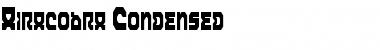 Download Airacobra Condensed Condensed Font Title Preview