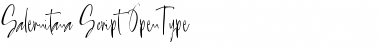 Download Salernitana Script Regular Font Title Preview