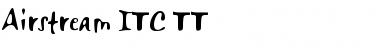 Download Airstream ITC TT Regular Font Title Preview