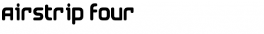 Download Airstrip Four Regular Font Title Preview