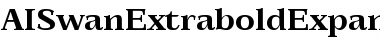 Download AIS Extrabold Expanded Font Title Preview