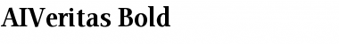 Download AIVeritas Bold Font Title Preview