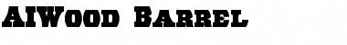 Download AIWood Regular Font Title Preview